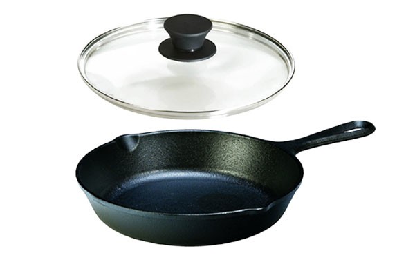  Lodge Seasoned Cast Iron Cookware Set