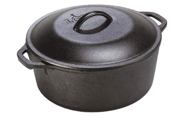 09.Lodge-5-Quart-Cast-Iron-Dutch-Oven Lodge 5 Quart Cast Iron Dutch Oven
