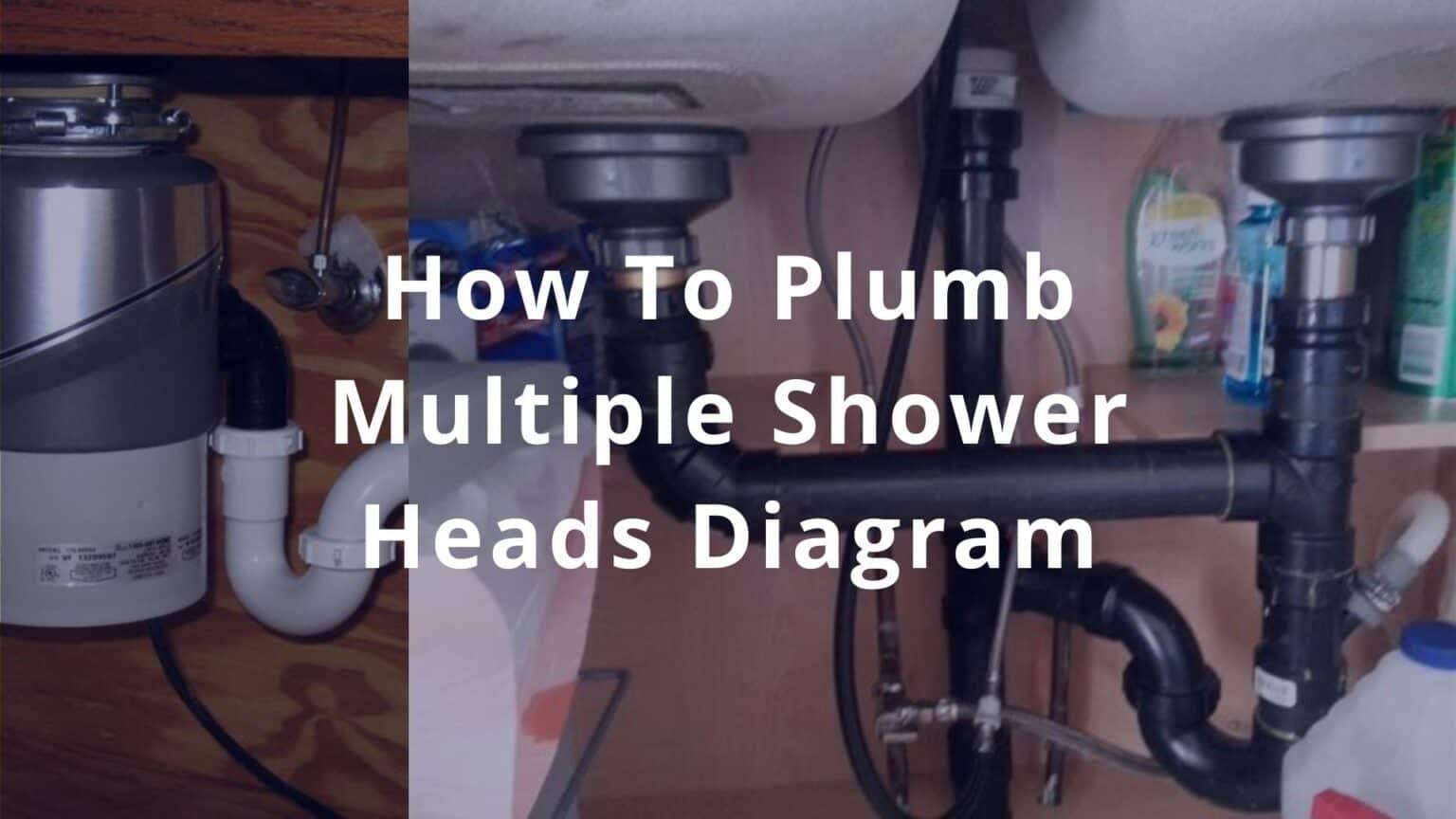 How To Plumb A Double Kitchen Sink With Disposal And Dishwasher