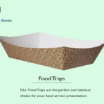Our Food Trays are the perfect and identical choice for your food service presentation