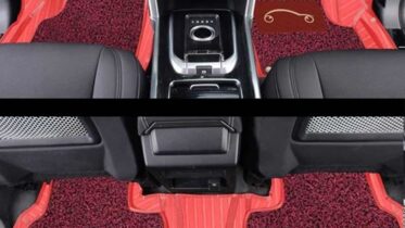 0191137 7d carbon fiber style custom fitted car mats for maruti suzuki wagon r 2019 red 560