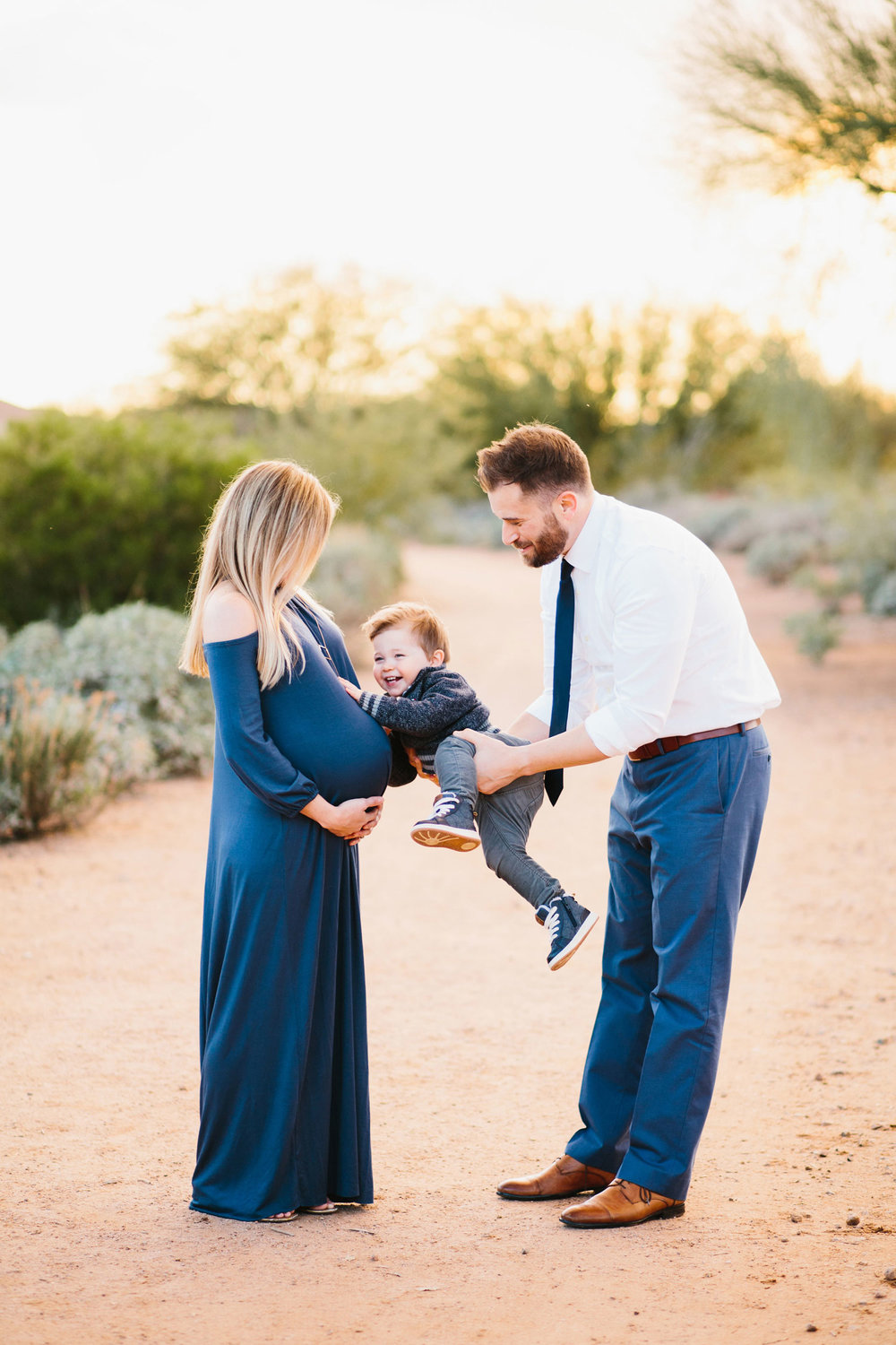 Family Maternity Shoot