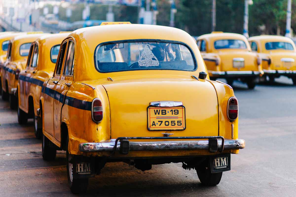 Ford 1950 Yellow Cab Taxi