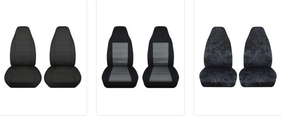 charcoal car seat covers Australia