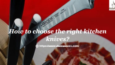 selection kitchen knives