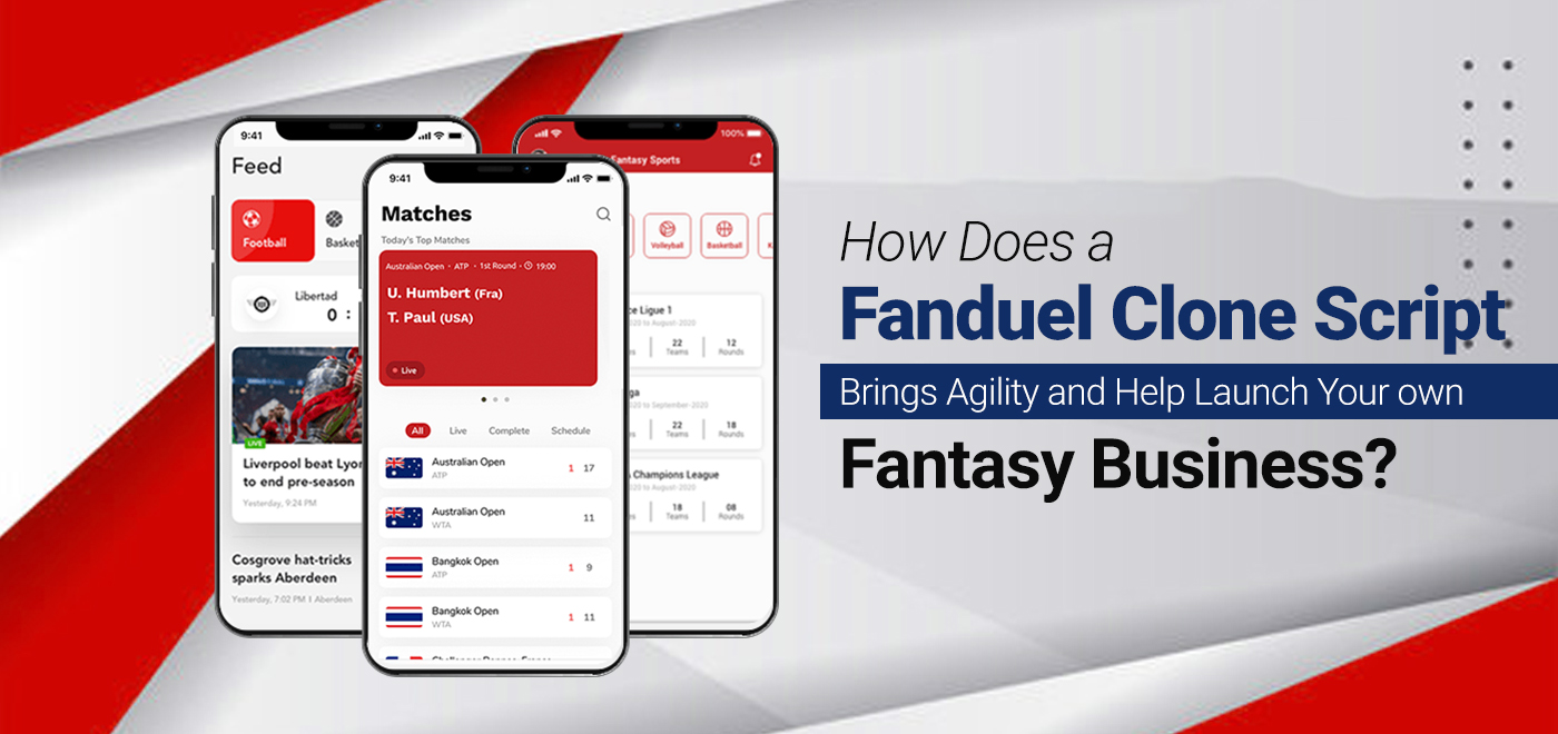 How Does a Fanduel Clone Script Brings Agility and Help Launch Your own Fantasy Business?