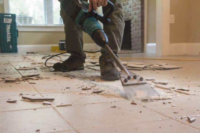 Types And Advantages You Need To Know About Tile Removal