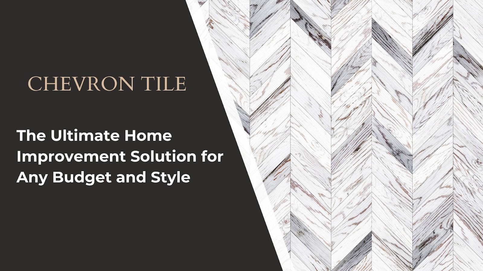 Chevron Tile: The Ultimate Home Improvement Solution for Any Budget and
