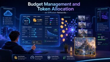 Budget Management and Token Allocation on Diffusion Networks